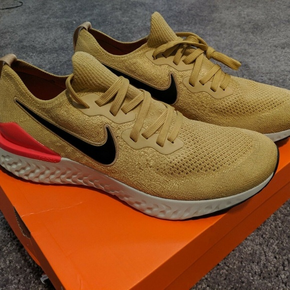 nike epic react club gold